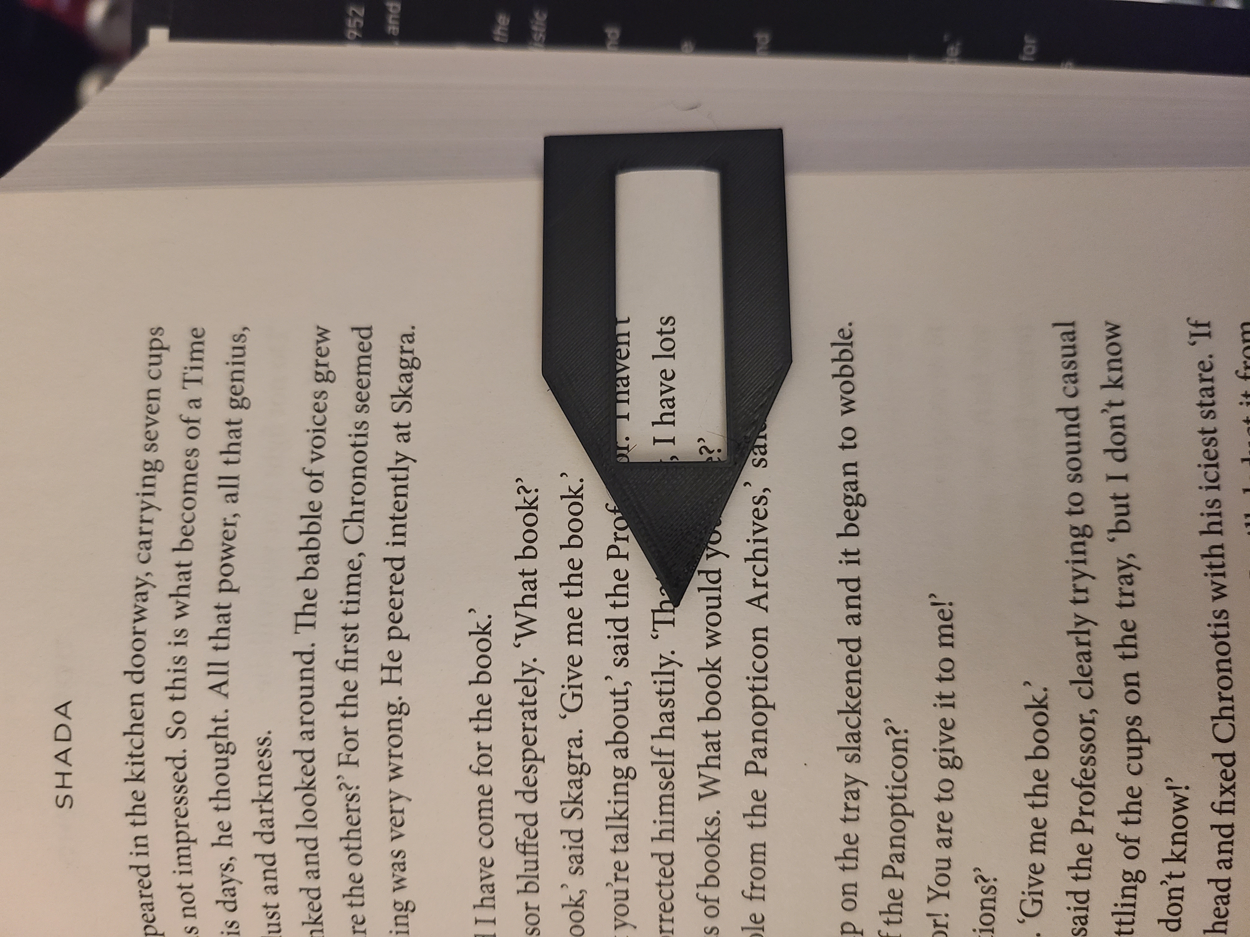 Last Line Bookmark 3D model thumbnail