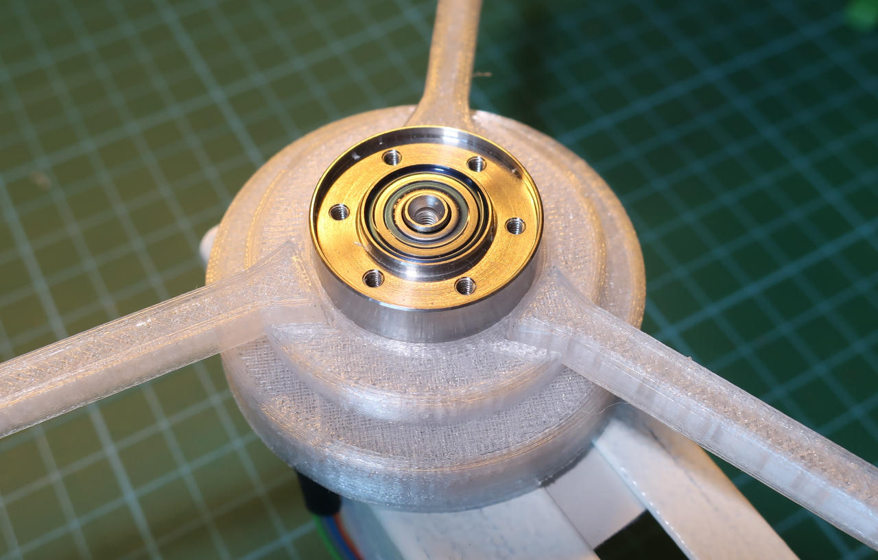 Miniatura 4 do modelo 3D Anemometer from HDD motor