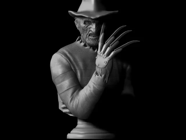 Freddy Krueger bust