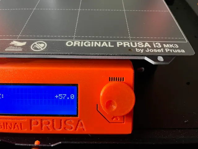 Prusa printer knob