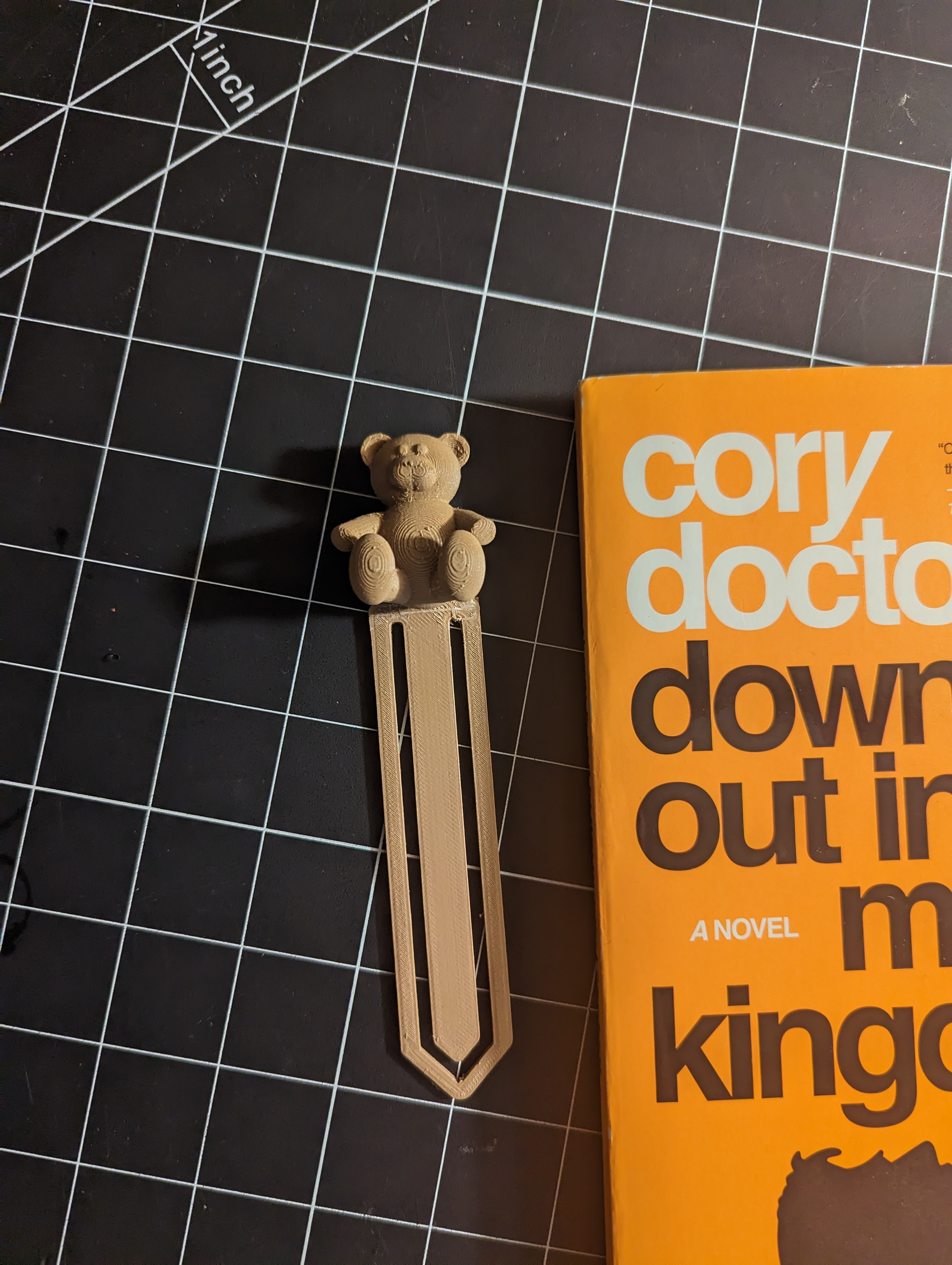 Miniatura 2 do modelo 3D Teddy Bear Bookmark