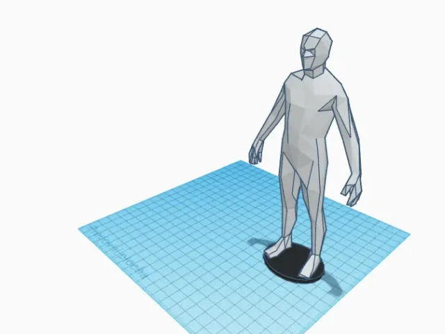 Human statue