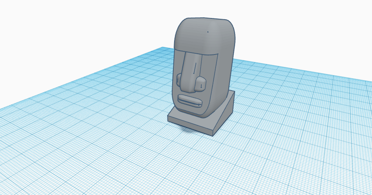 Moai Statue by Matej Albert Download free STL model