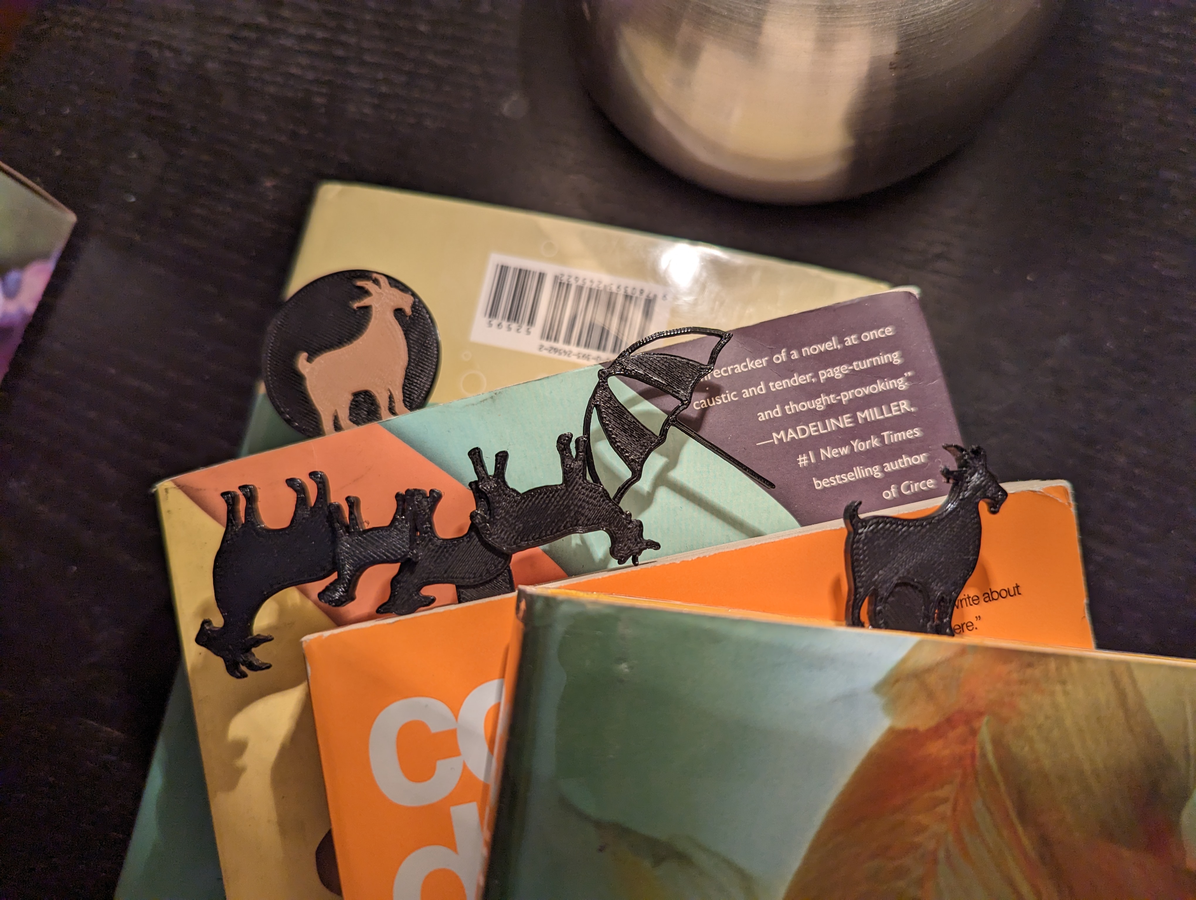 Goat Bookmarks - Featuring Fainting Goats!