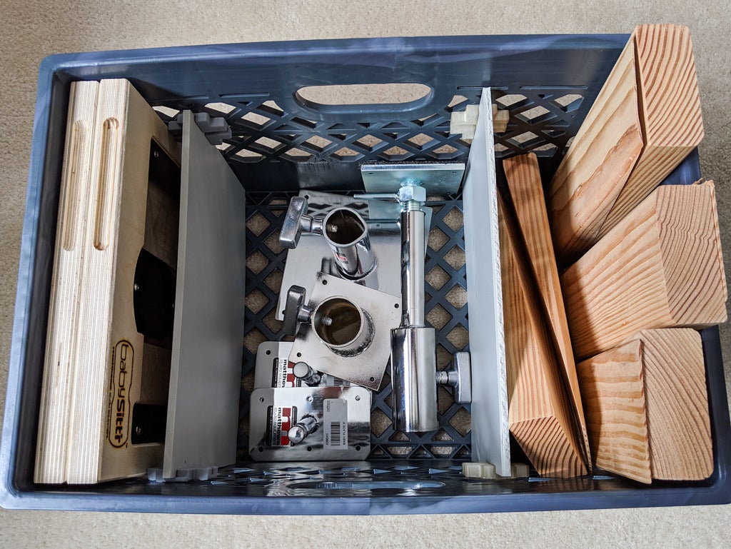 Milk Crate Divider by robthewinner Download free STL model