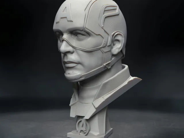 Captain America Head