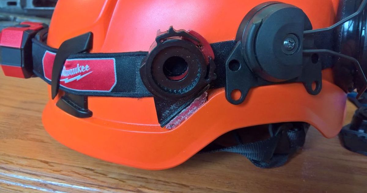 save phace kask hard hat adapter by death4u Download free STL model