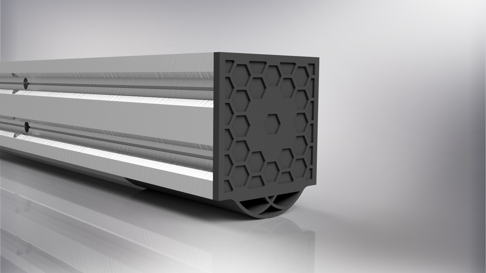 Ender style endcap and dampening feet