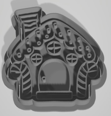 Christmas Gingerbread House Cookie Cutter
