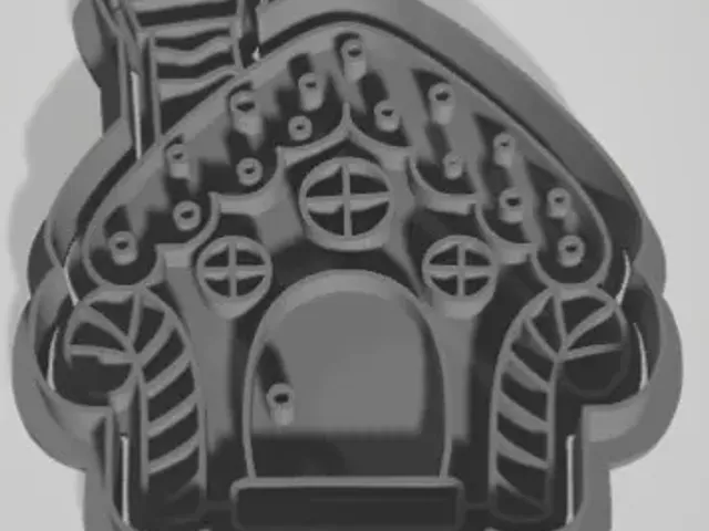 Christmas Gingerbread House Cookie Cutter