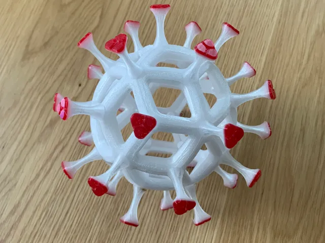 Coronavirus - polyhedra style