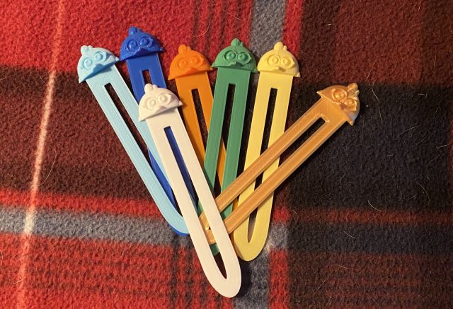 Bespectacled Chicken Bookmark
