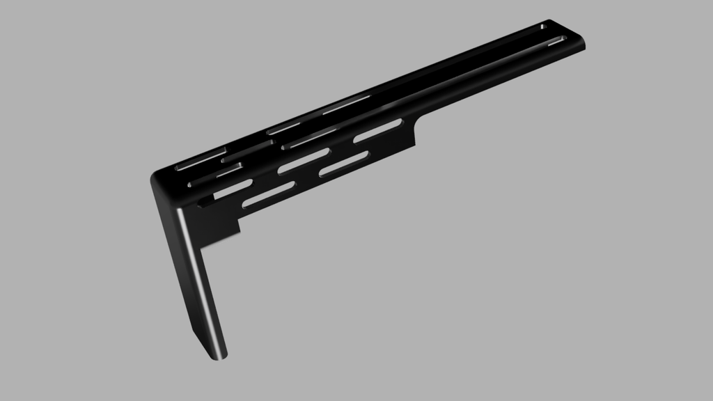 Pulse Rifle 10 hole vent and stock