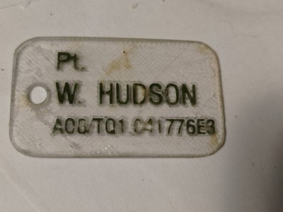 Pt. Hudson dog tags