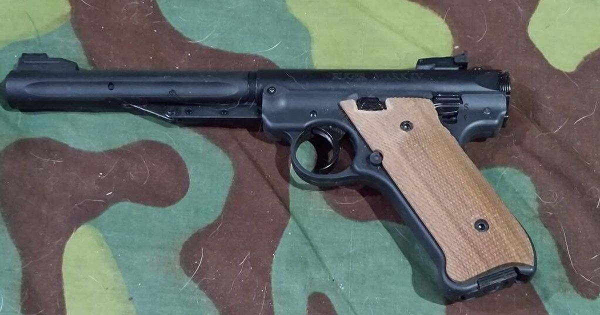 Ruger MKIV grip plug by death4u | Download free STL model | Printables.com