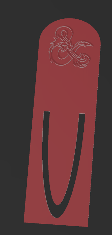 D&amp;D Bookmark V2 by Omaha3DPrints | Download free STL model | Printables.com