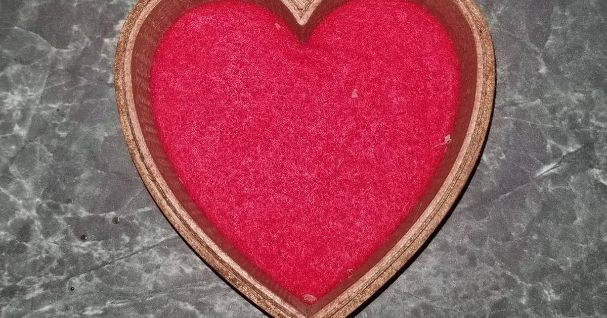 Heart Shaped Jewelry Box By Scott 