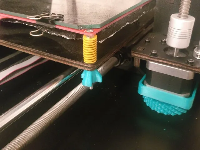 Leveling wheel for i3 style printer