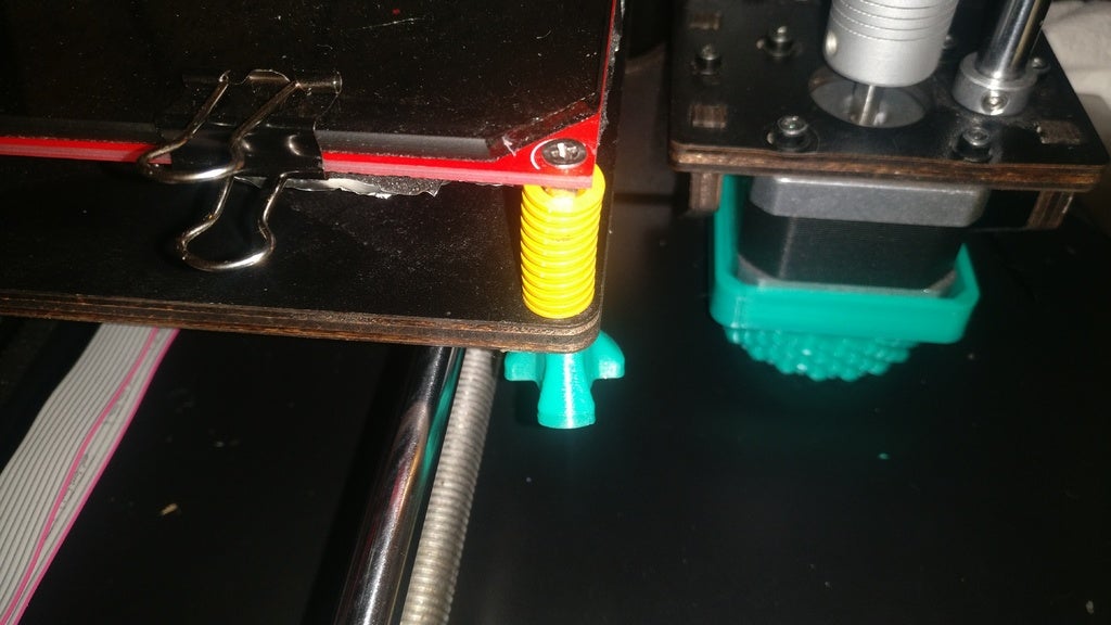 Miniatura 2 do modelo 3D Leveling wheel for i3 style printer