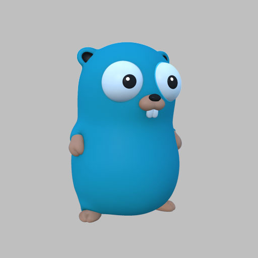 Gopher golang by nevax | Download free STL model | Printables.com