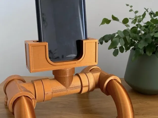 Pipe Phone Holder Charger