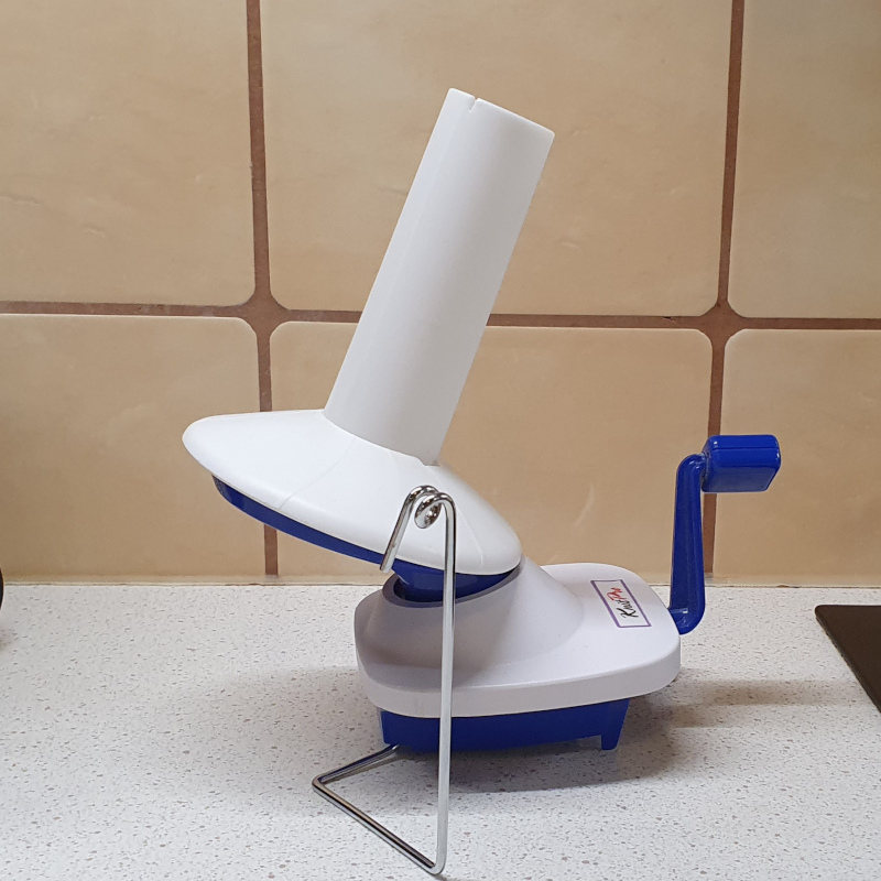 Yarn Winder Spindle (extended, 120 mm) by gheja Download free STL