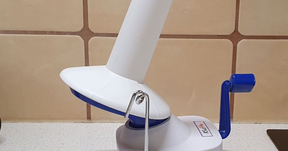 Yarn Winder Spindle (extended, 120 mm) by gheja Download free STL