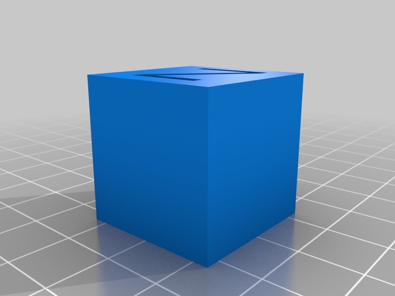 3 Cube Calibration by Greg Nutt Download free STL model