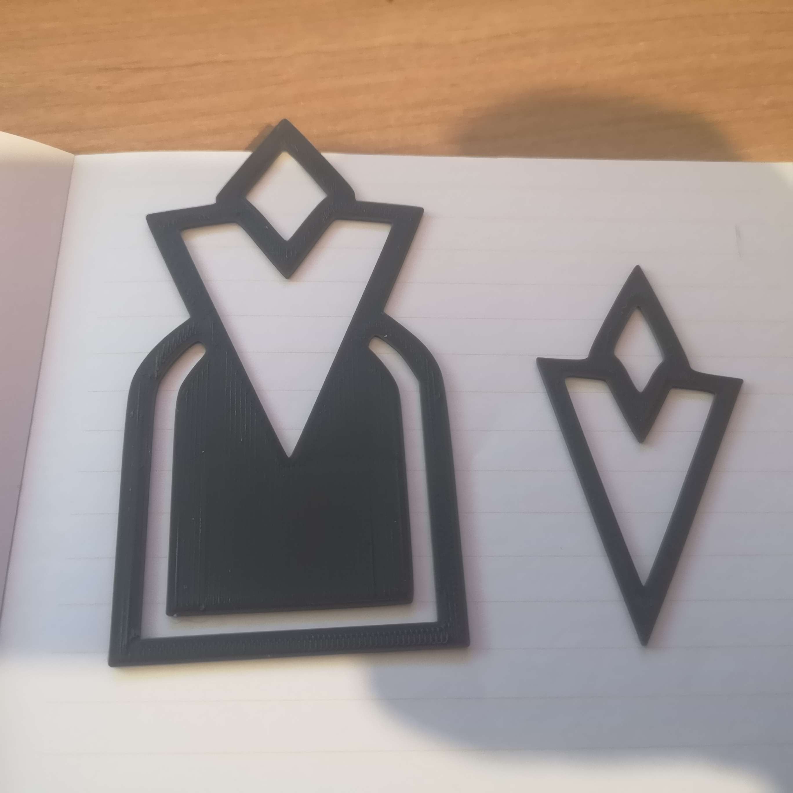 Simple Skyrim quest marker bookmark by zombie115m | Download free STL ...