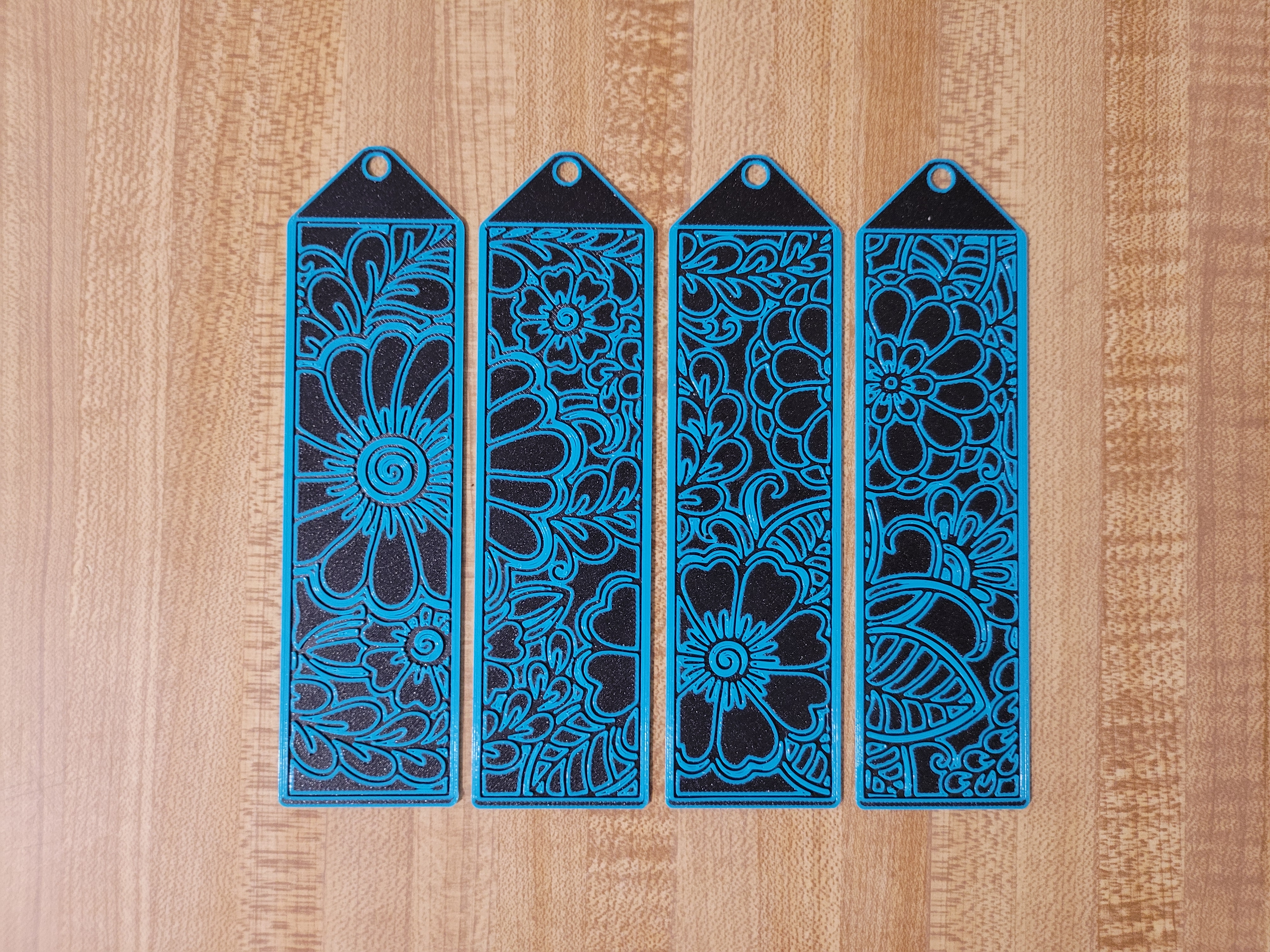 Miniatura 5 do modelo 3D Mandala Bookmarks