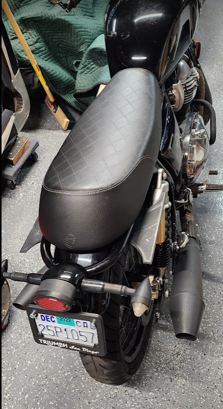Royal Enfield Interceptor 650 Saddle Bag Positioners