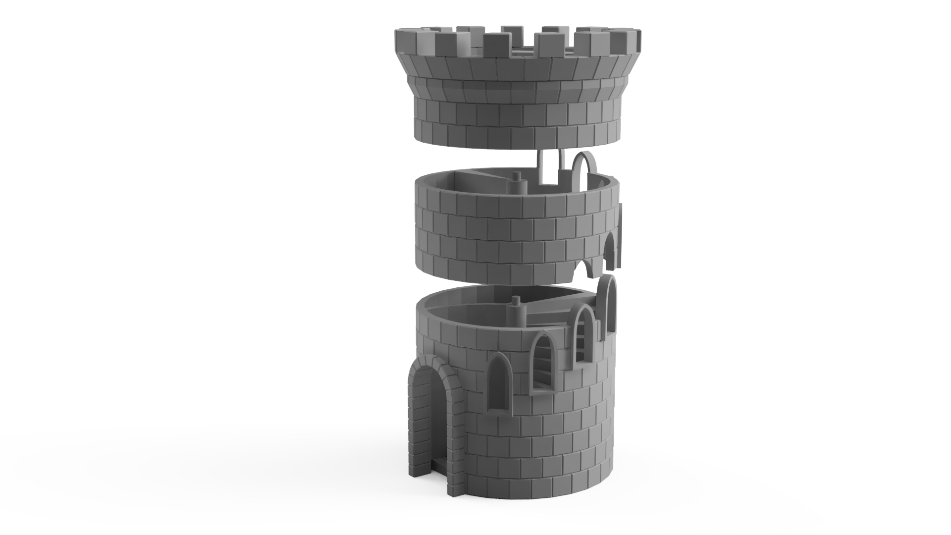 Segmented Dice Tower V3 By SireInsectus Download Free STL Model segmented-dice-tower-v3-by-sireinsectus-download-free-stl-model