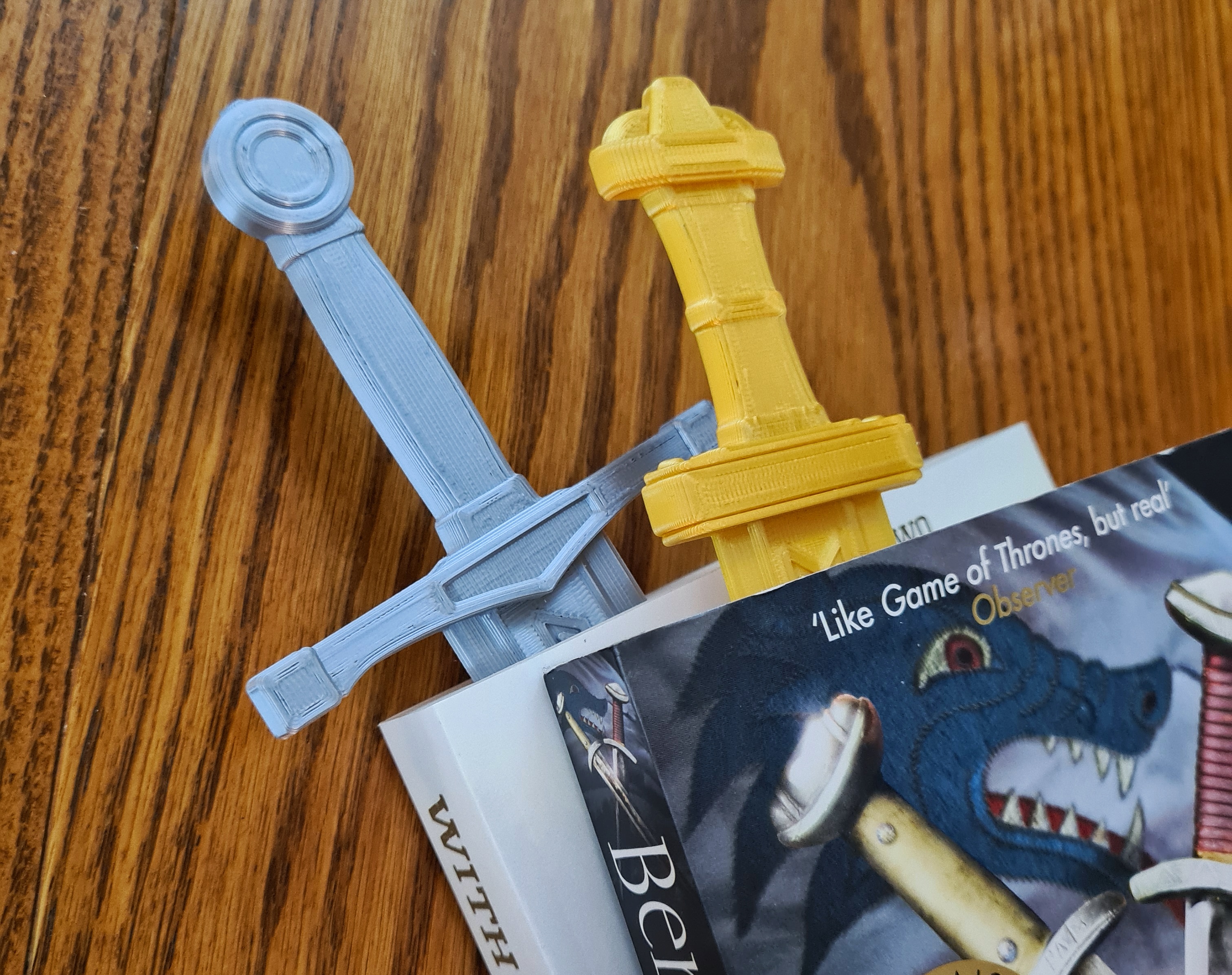 Excalibur and Caliburn Bookmarks