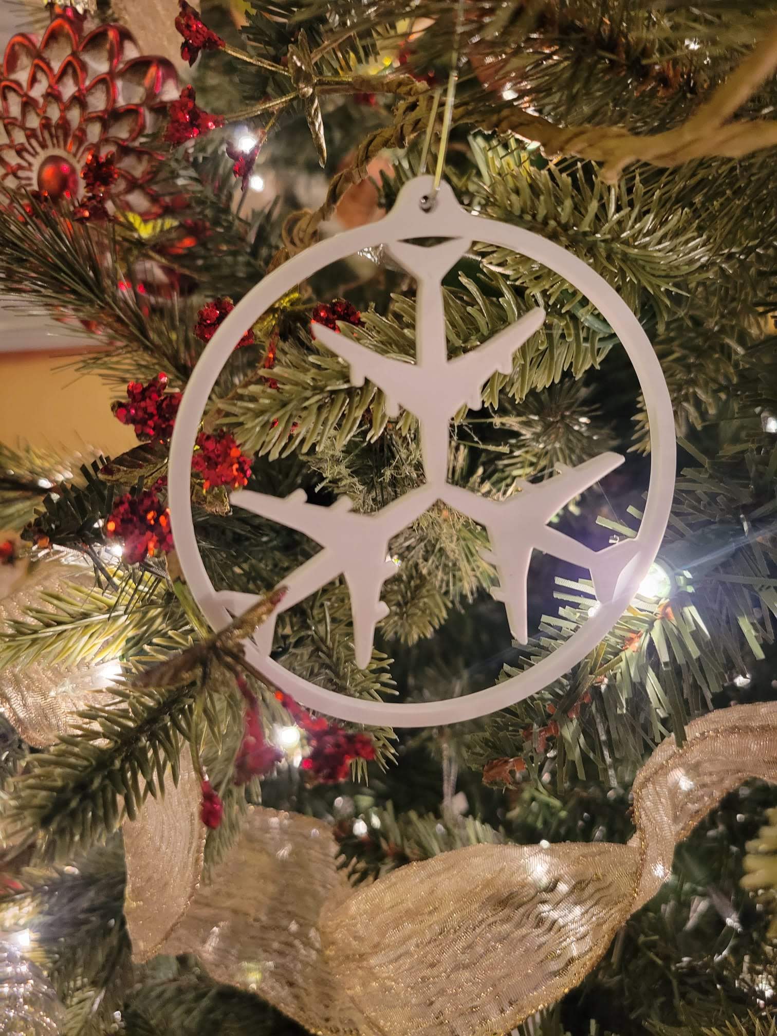 Plane Ornament