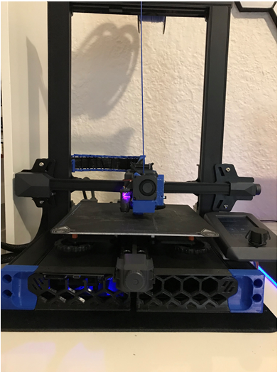 Trident Theme remixed for Ender 3 s1 3D model thumbnail