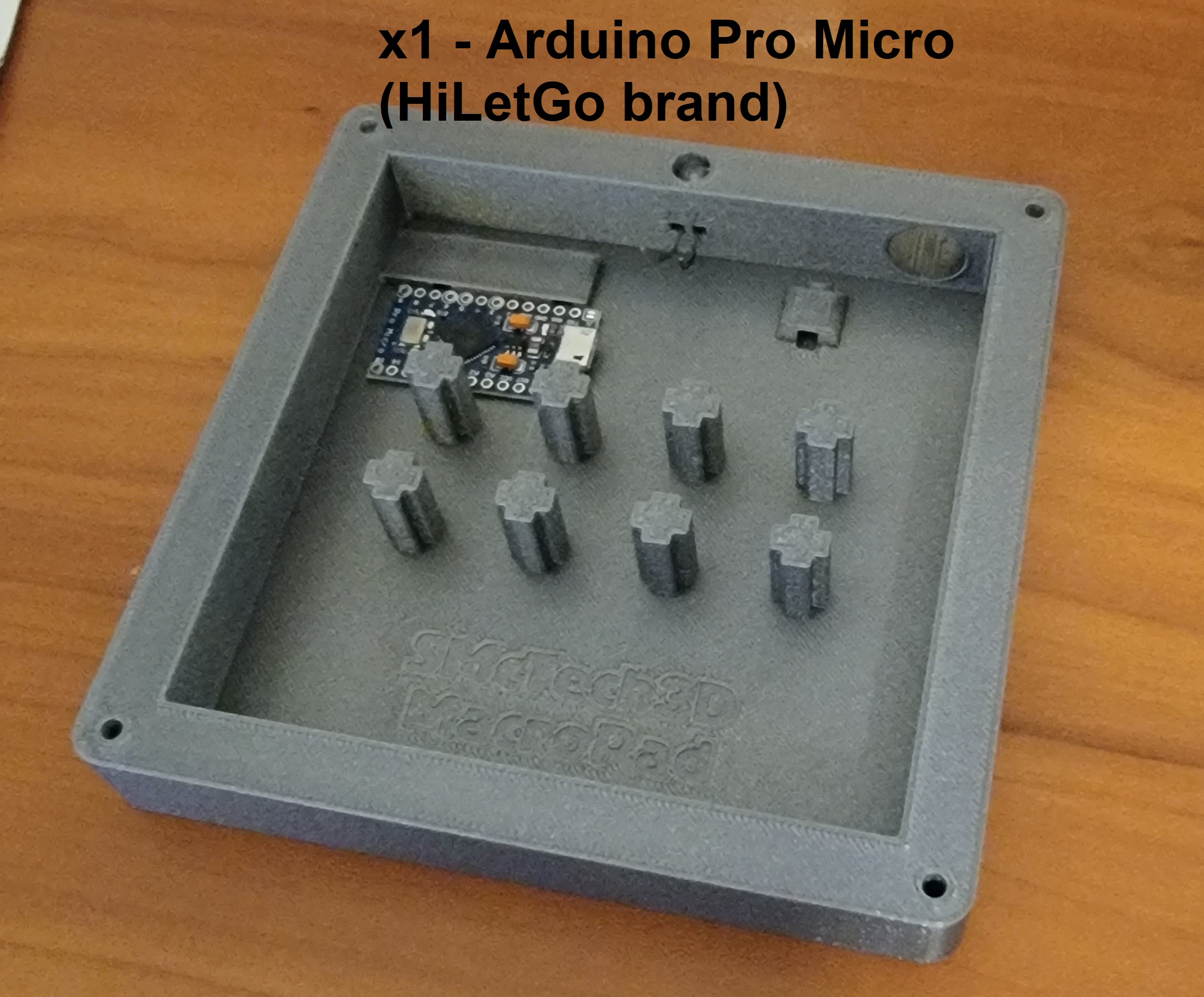Miniatura 4 do modelo 3D 25 Button MACRO Keypad