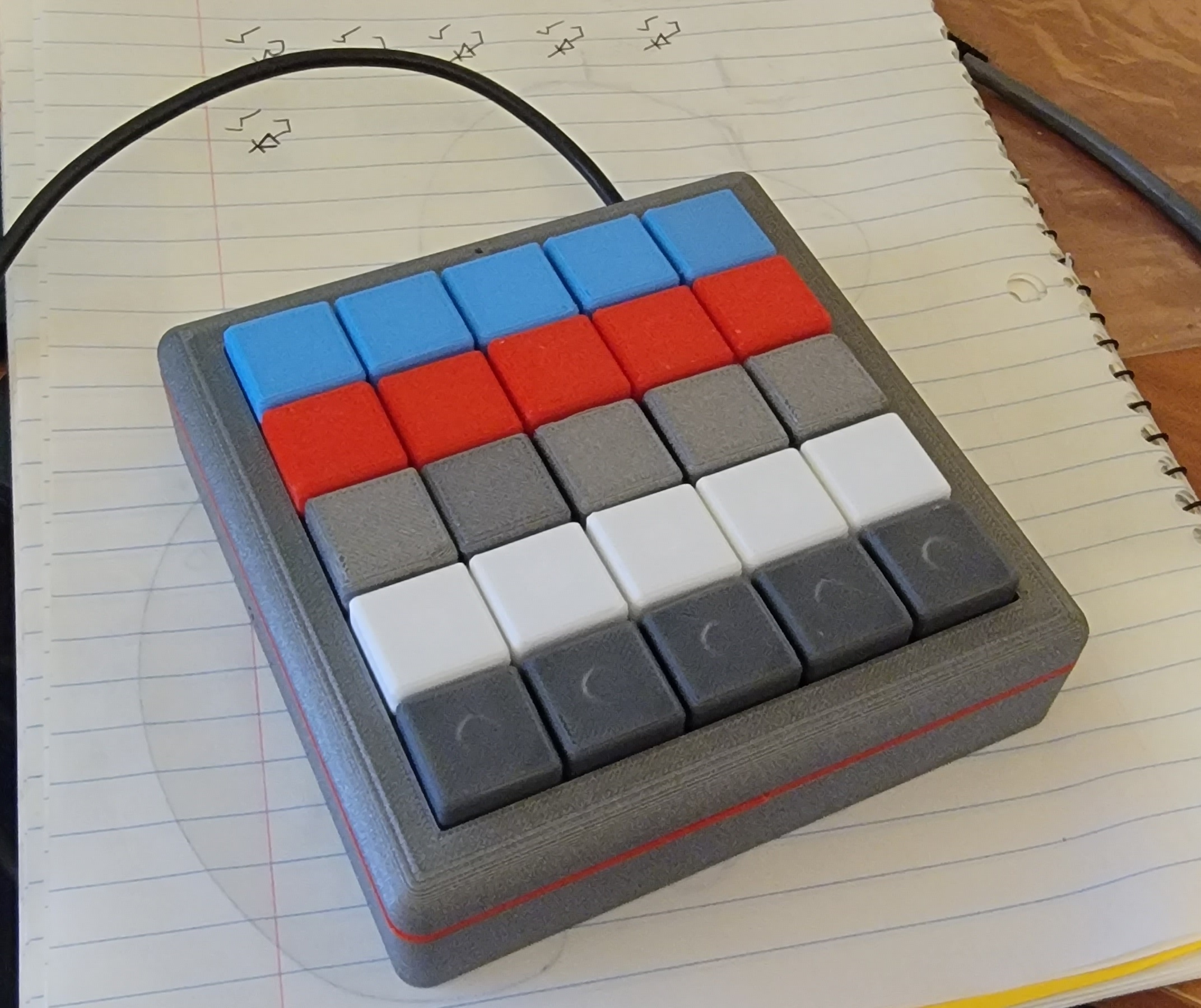 25 Button MACRO Keypad