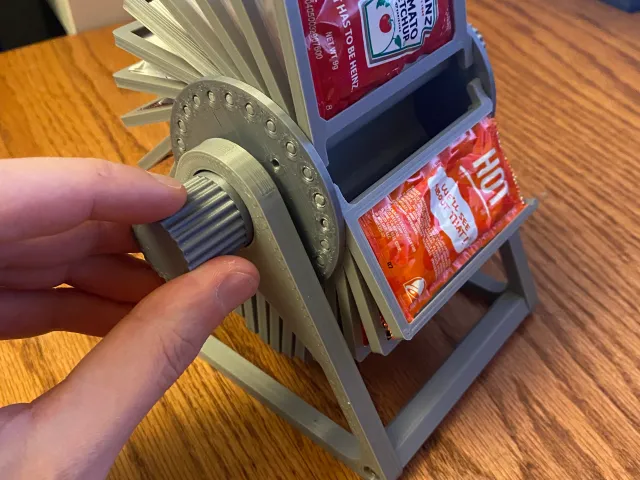 Sauce Packet Roldex