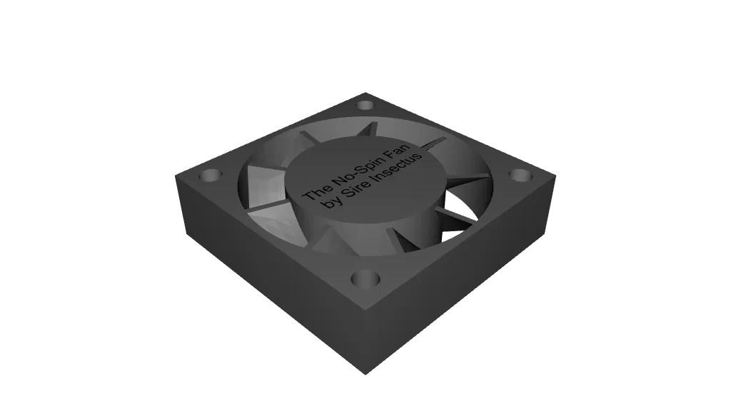 4010 Electric Computer Fan by SireInsectus | Download free STL model ...