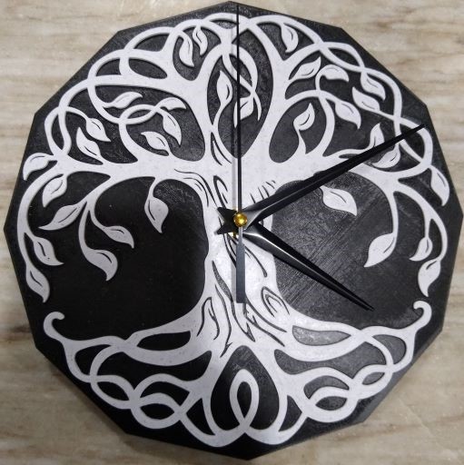 Yggdrasil Clock Face
