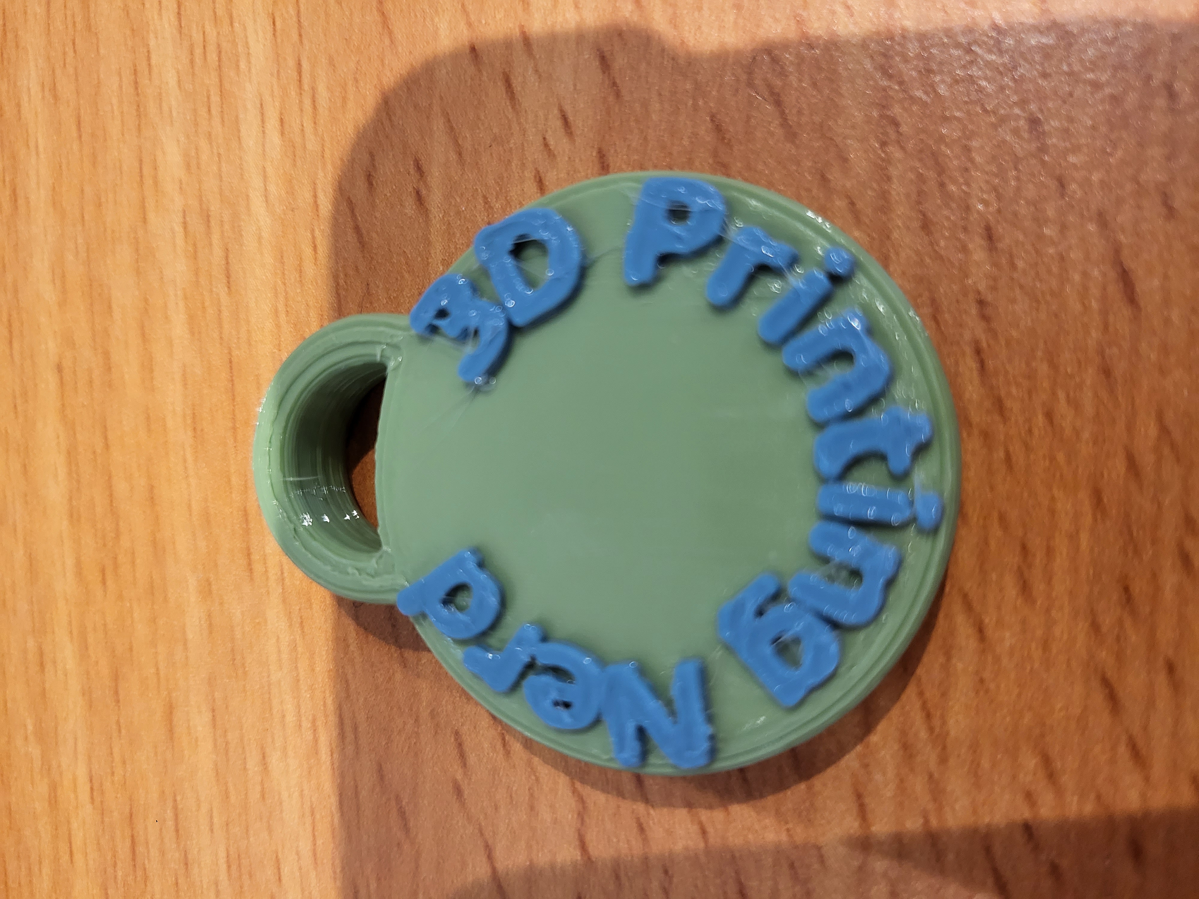 3D Printing Nerd Key ring / pendant