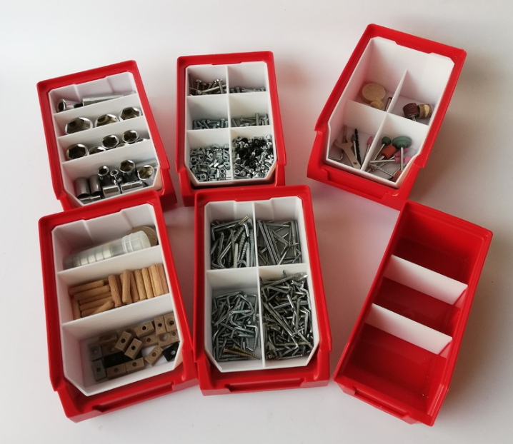 Tool box compartment divider by Fran Gaur | Download free STL model ...