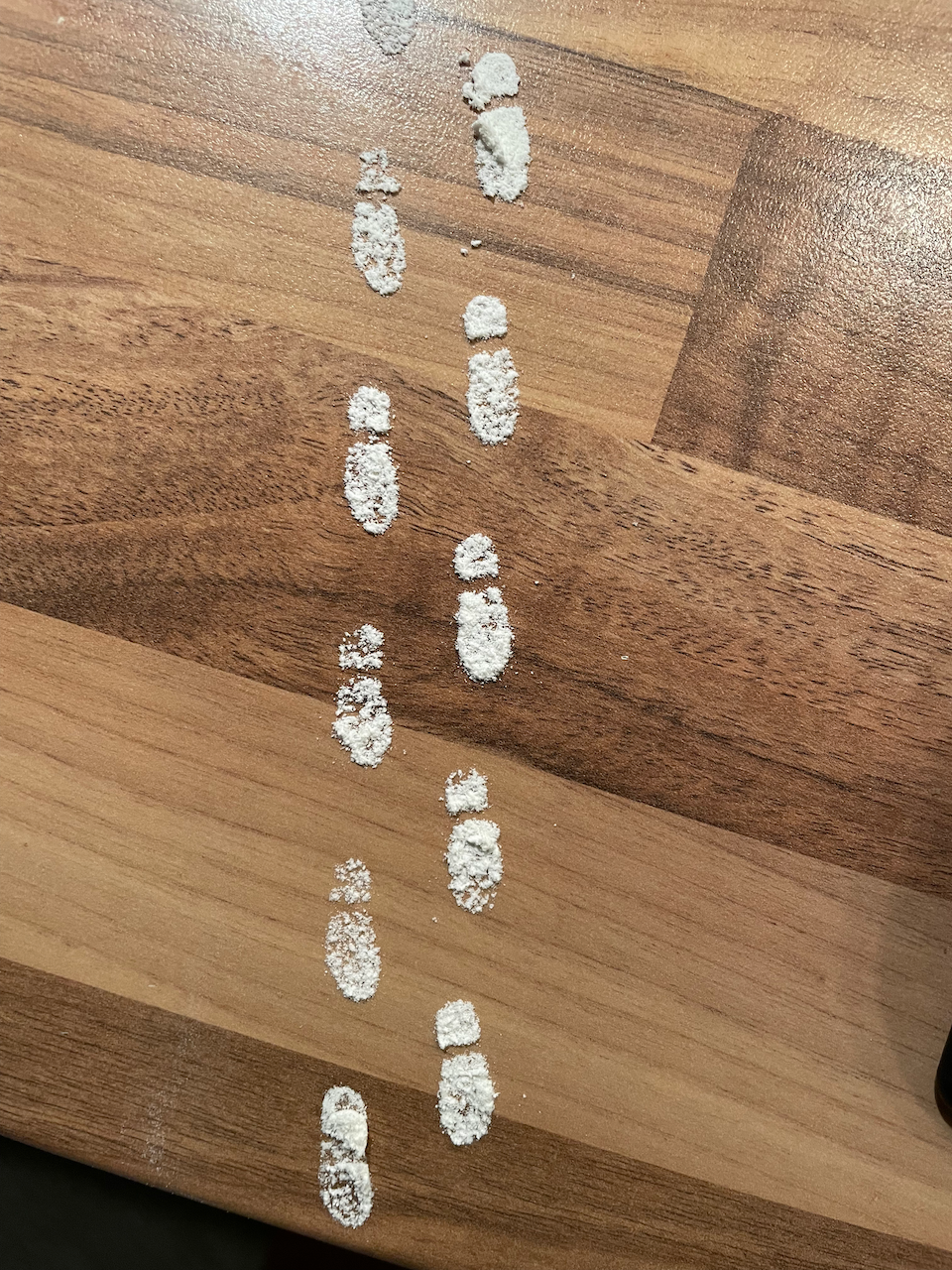 Christmas Gnome 'foot prints' - Weihnachtswichtel