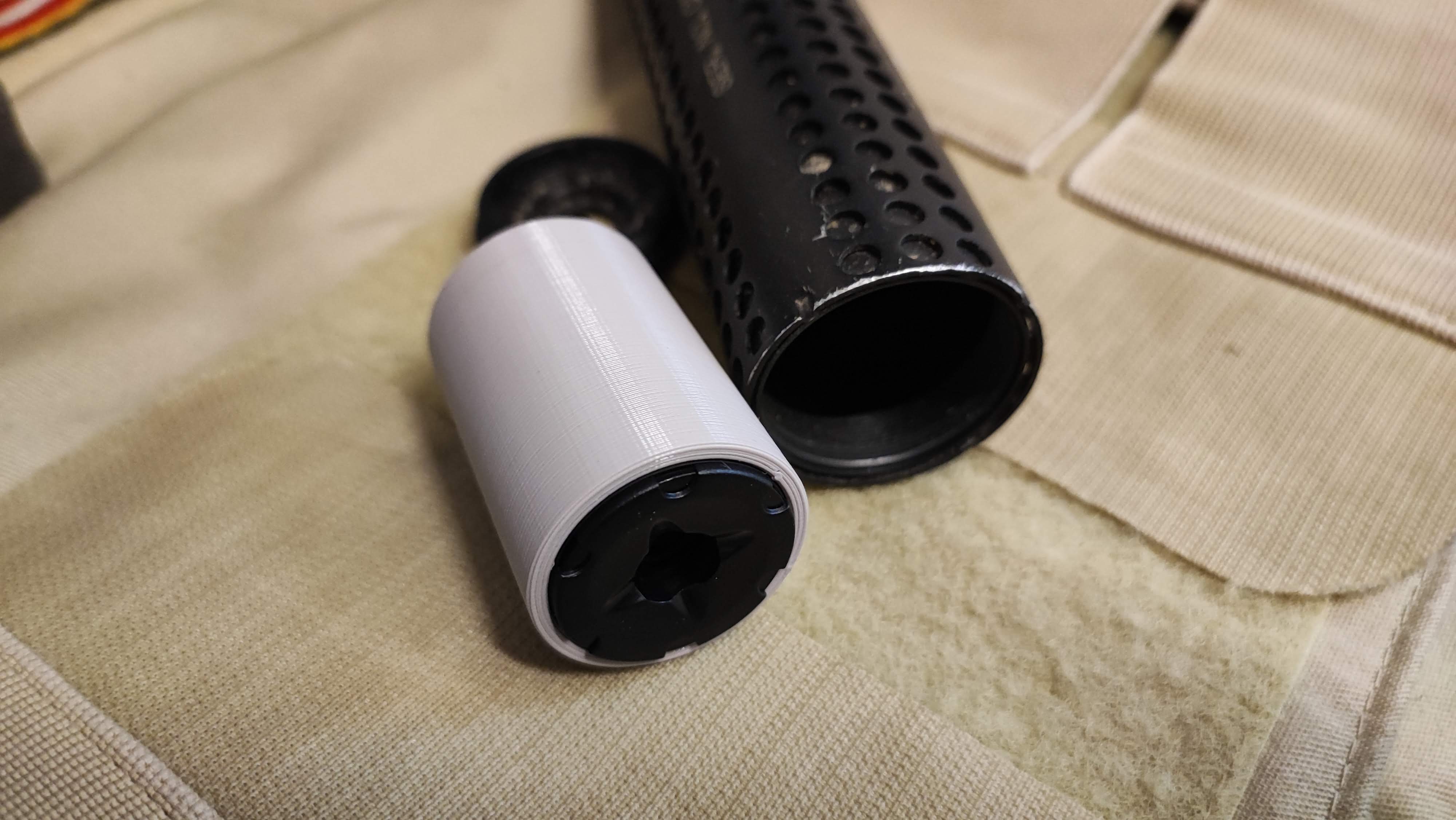 XCORTECH XT301 to G&P QD Airsoft Silencer