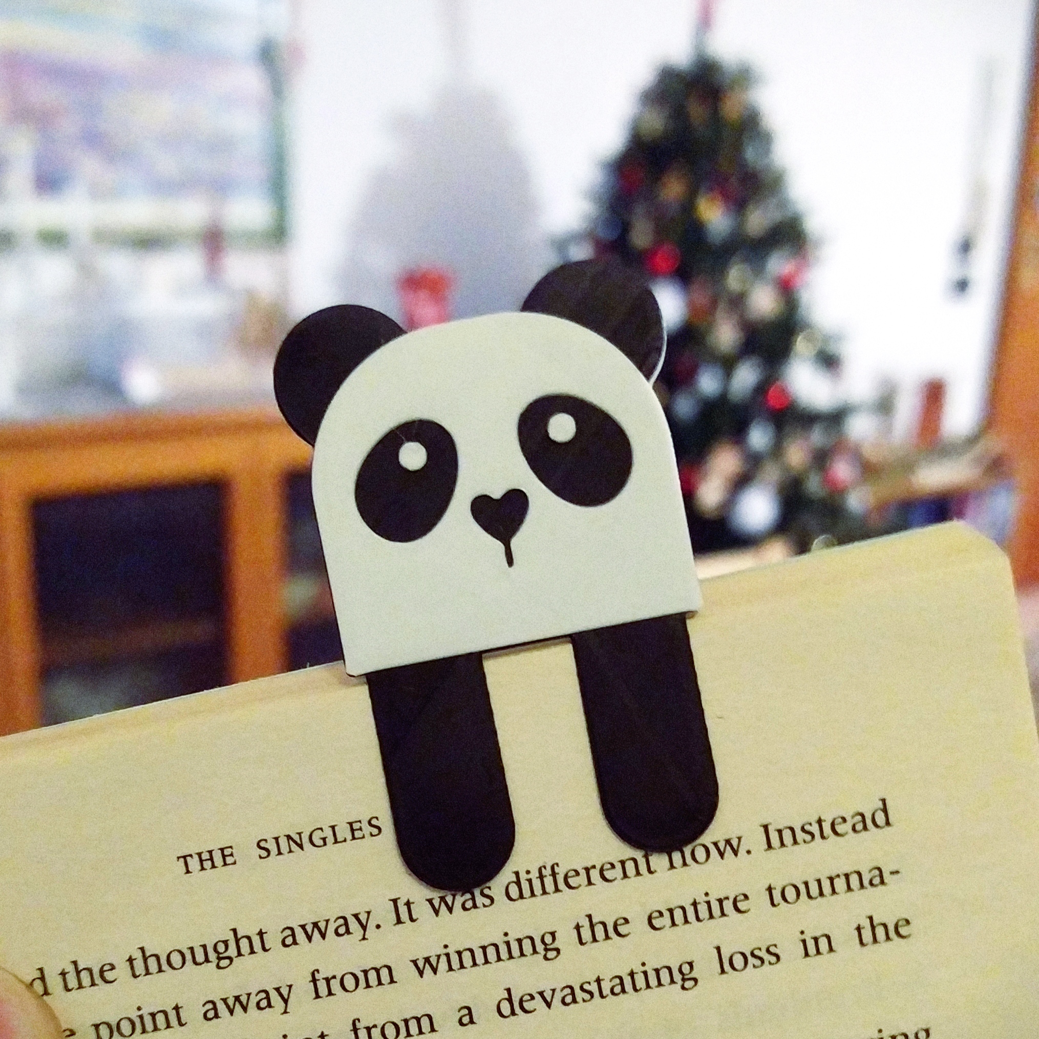 Cute Panda bookmark