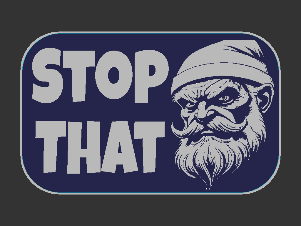 Miniatura 9 do modelo 3D Gumpy Santa signs