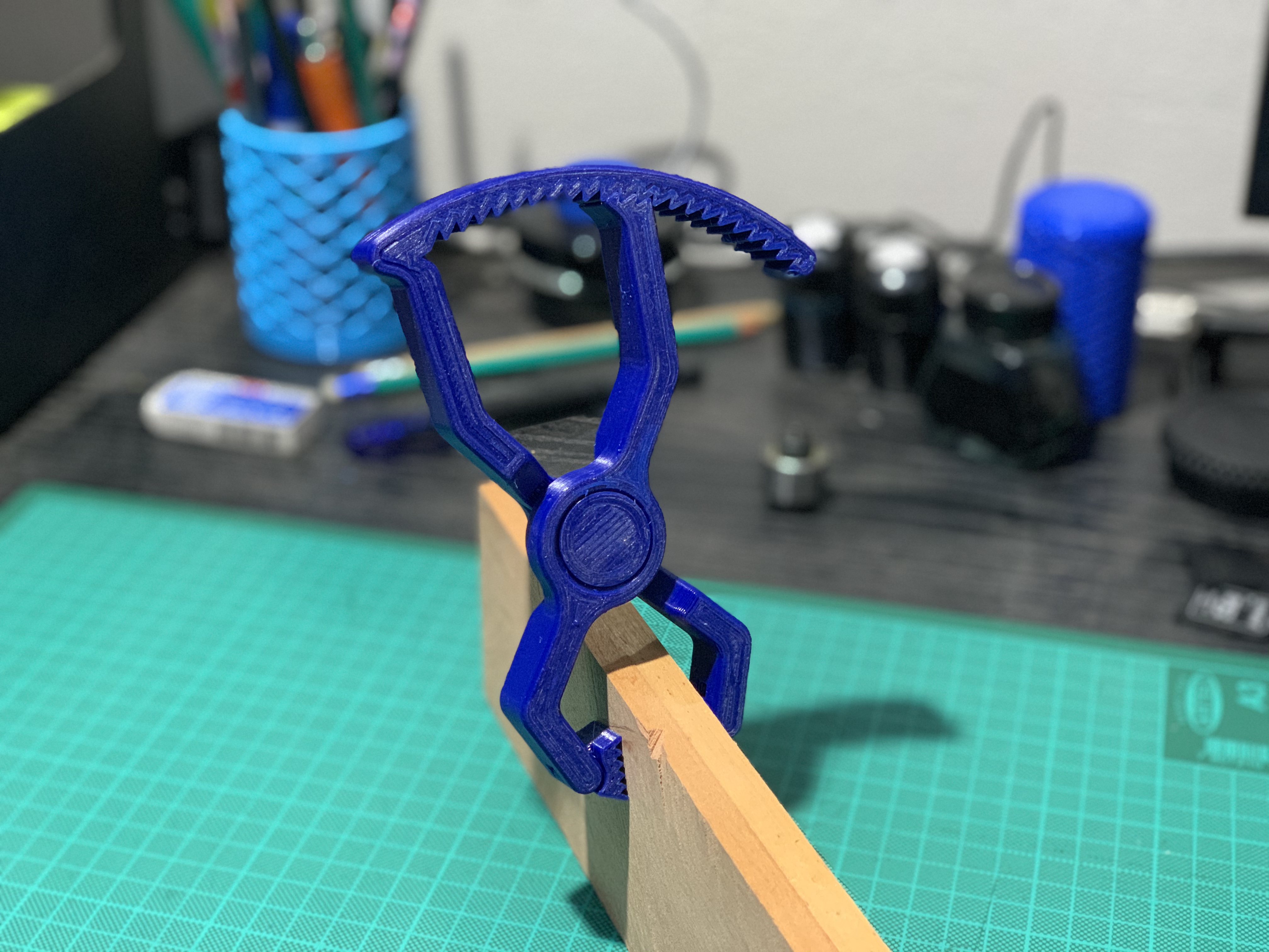 Ratchet Clamp Print in Place