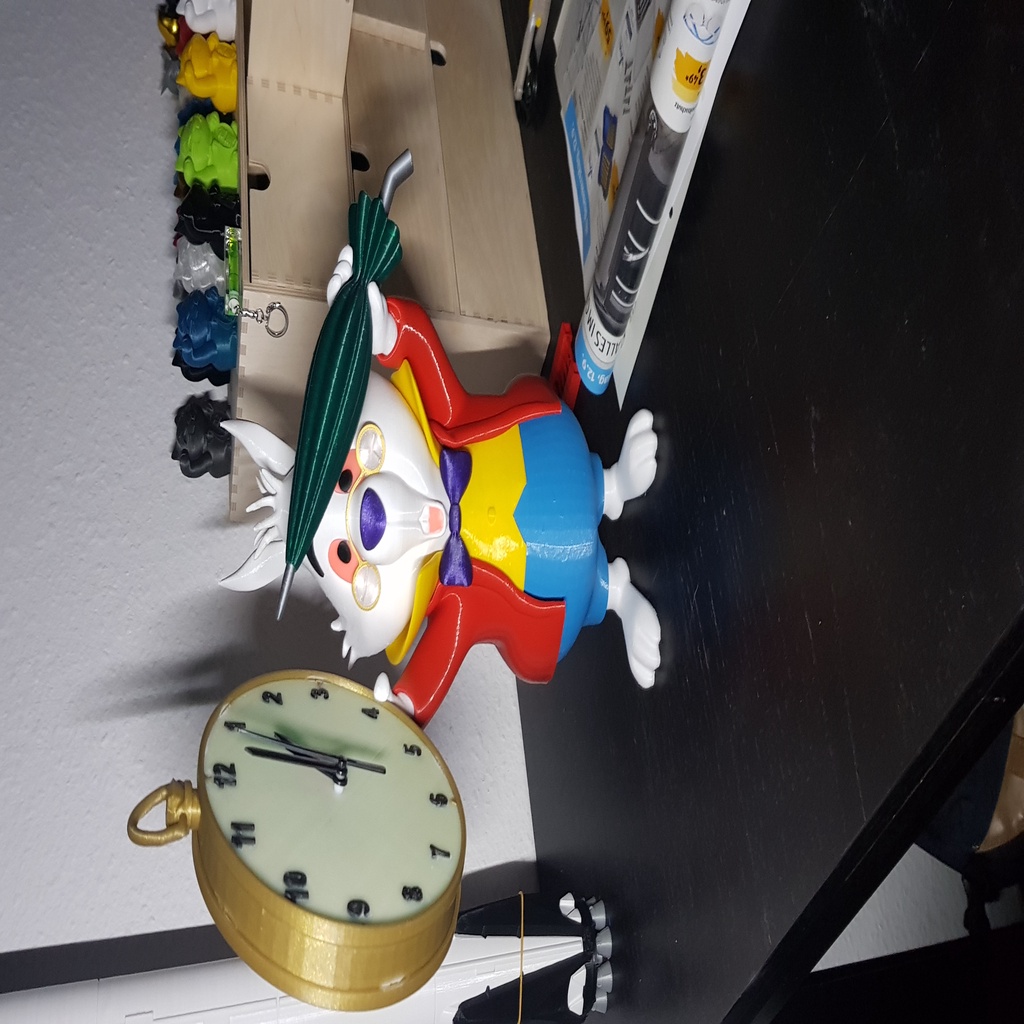 White Rabbit with Quartz Clockwork by KEKO | Download free STL model ...