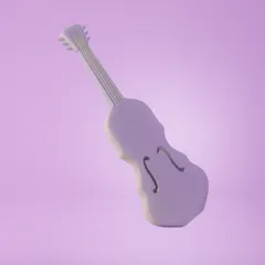 Fantasy Violin Sculpture