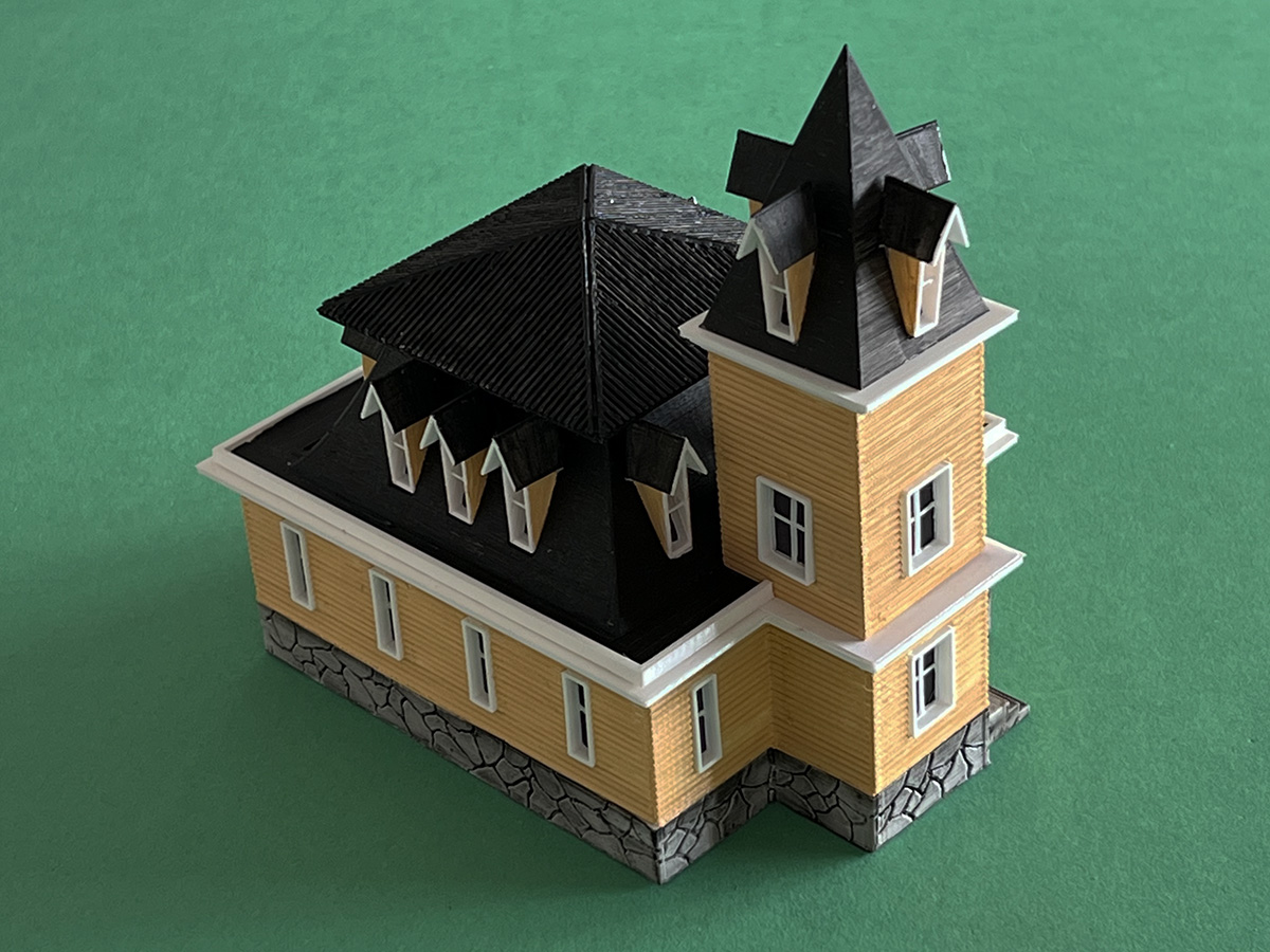 AUDUBON SOCIETY MANSION MODEL RAILROAD HO SCALE